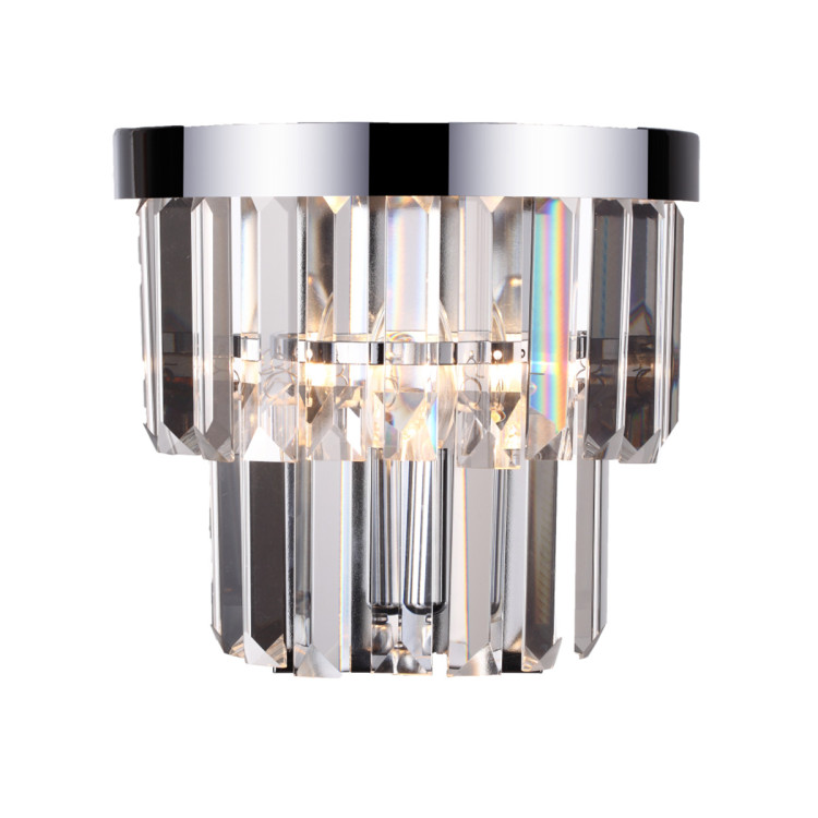 Kinkiet Vetro srebrny 1xE14 - 8994