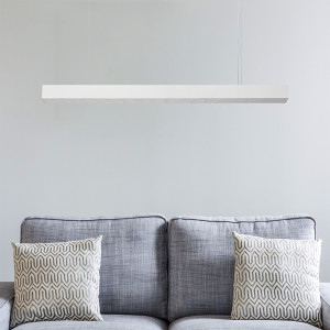 Lampa wisząca Mira L biała Tuya LED CCT