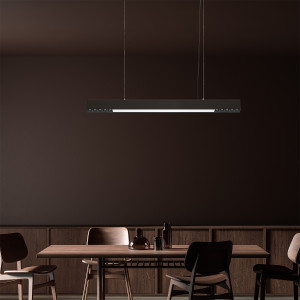 Lampa wisząca Cali M czarna Tuya LED CCT