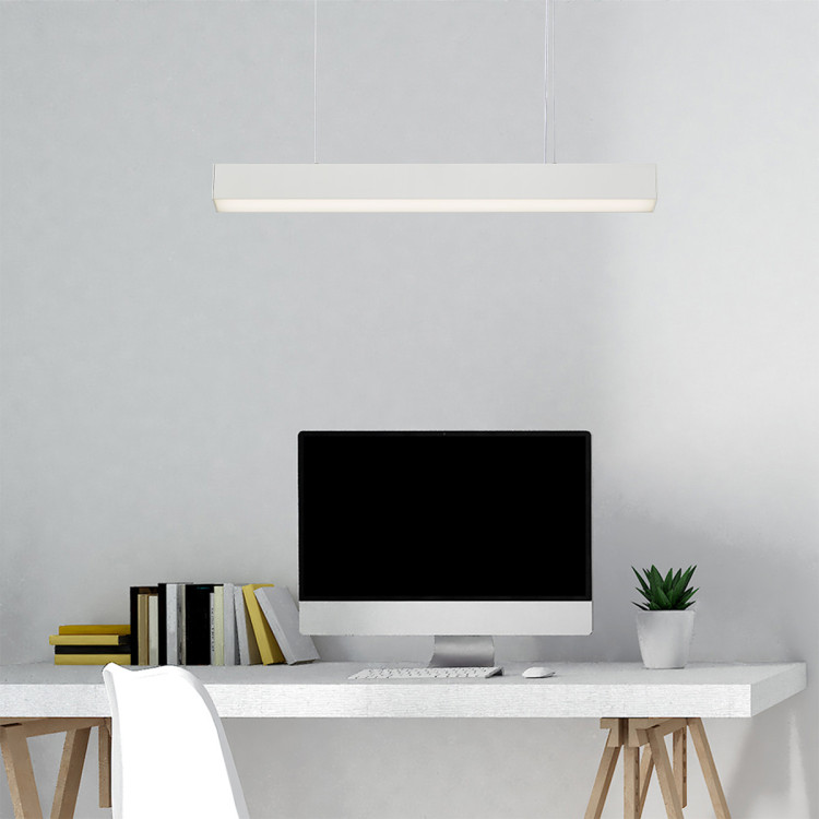 Lampa wisząca Luci M biała Tuya LED CCT - 9091