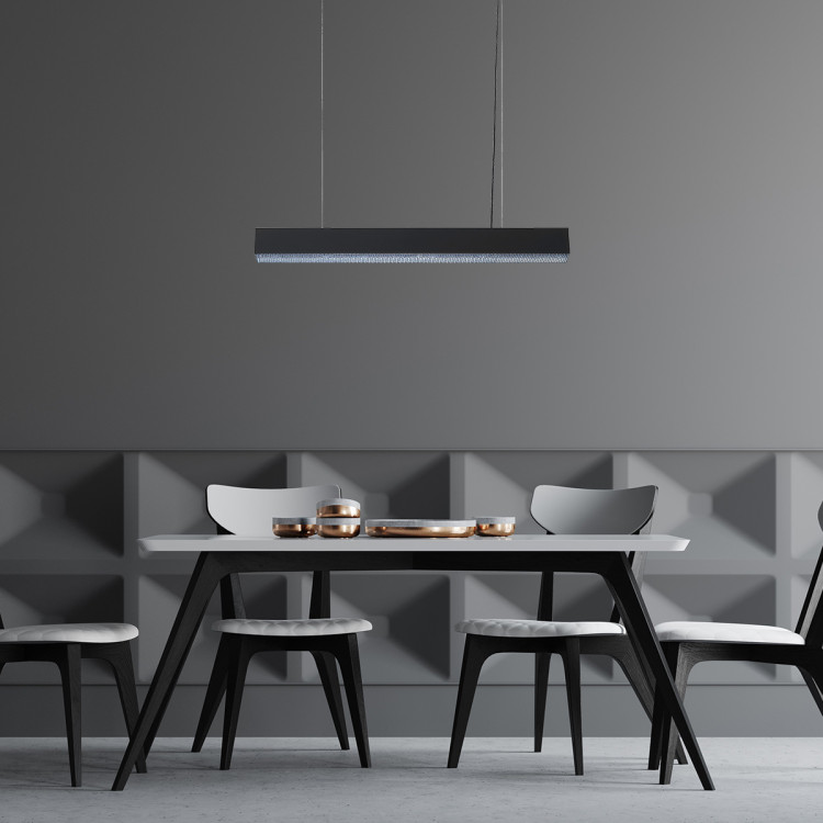 Lampa wisząca Mira M czarna Tuya LED CCT - 9108