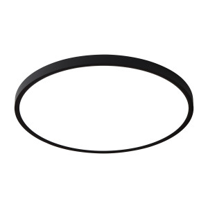 Plafon California 30 cm czarny LED CCT