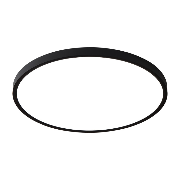 Plafon California 30 cm czarny LED CCT - 9164