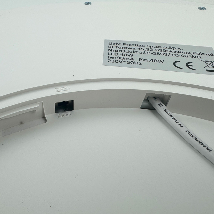 Plafon California 40 cm biały LED CCT - 9222