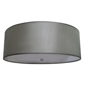 Plafon Girona szary 50 cm 3xE27