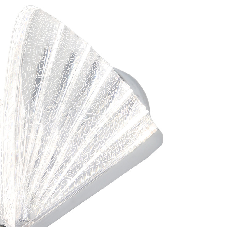 Kinkiet Mariposa srebrny LED CCT - 9303