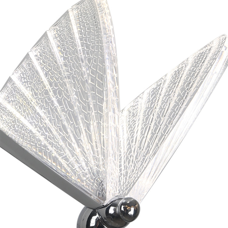 Kinkiet Mariposa srebrny LED CCT - 9394