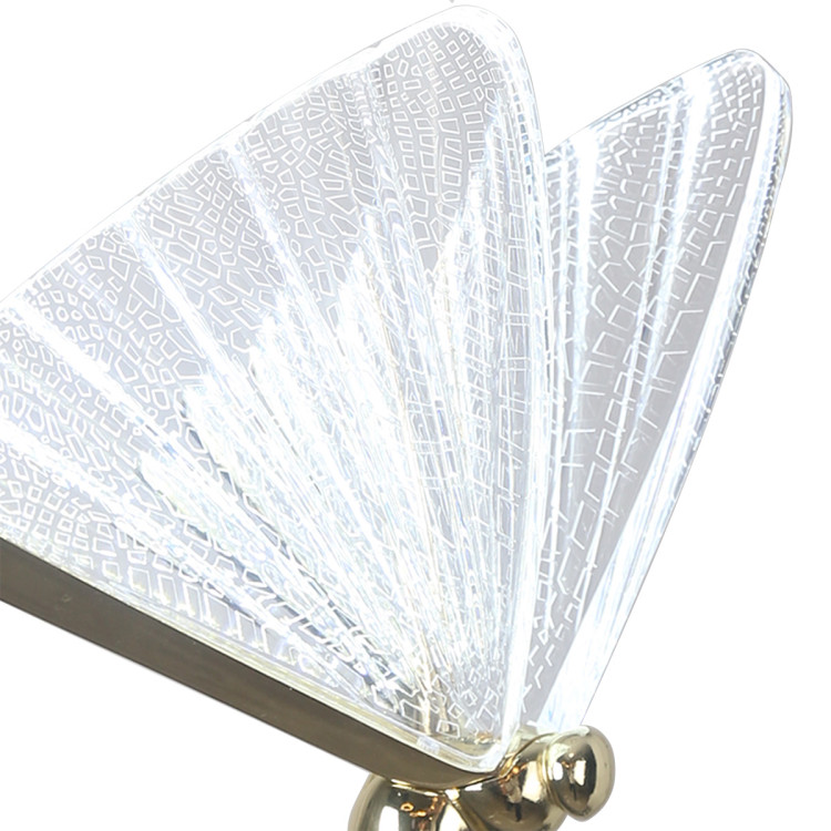 Lampa wisząca Mariposa 3 złota LED CCT - 9400