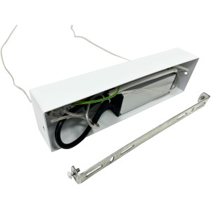 Lampa wisząca Mirror S biała IP44 LED CCT