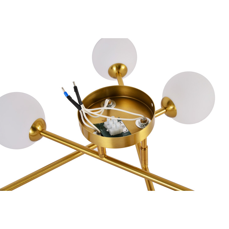 Lampa sufitowa Dorado złota 6xG9 - 9528