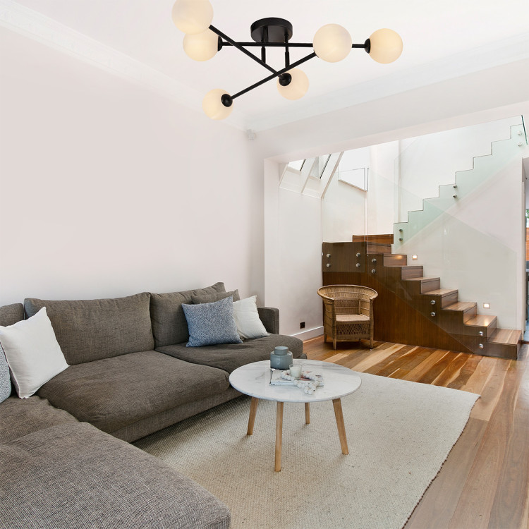 Lampa sufitowa Dorado czarna 6xG9 - 9537