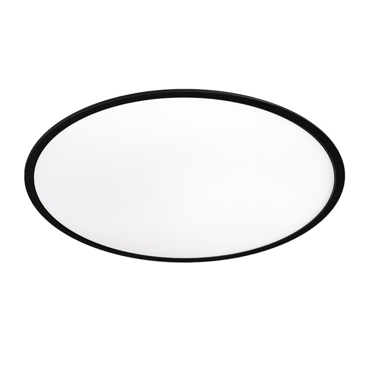 Plafon Pryzma 28 cm czarny LED CCT - 9665