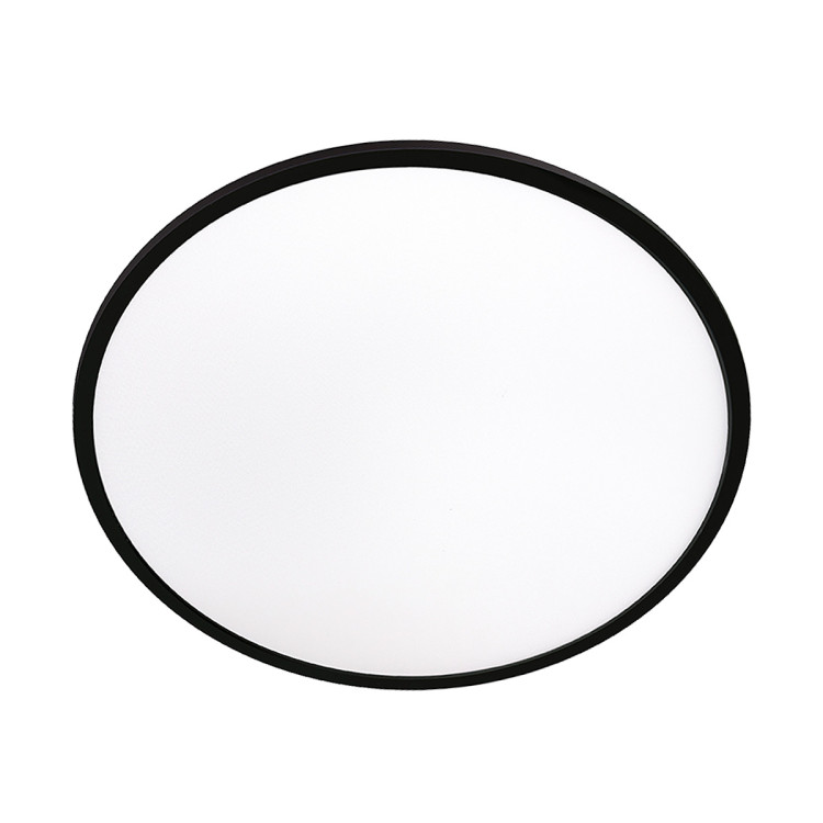 Plafon Pryzma 28 cm czarny LED CCT - 9666