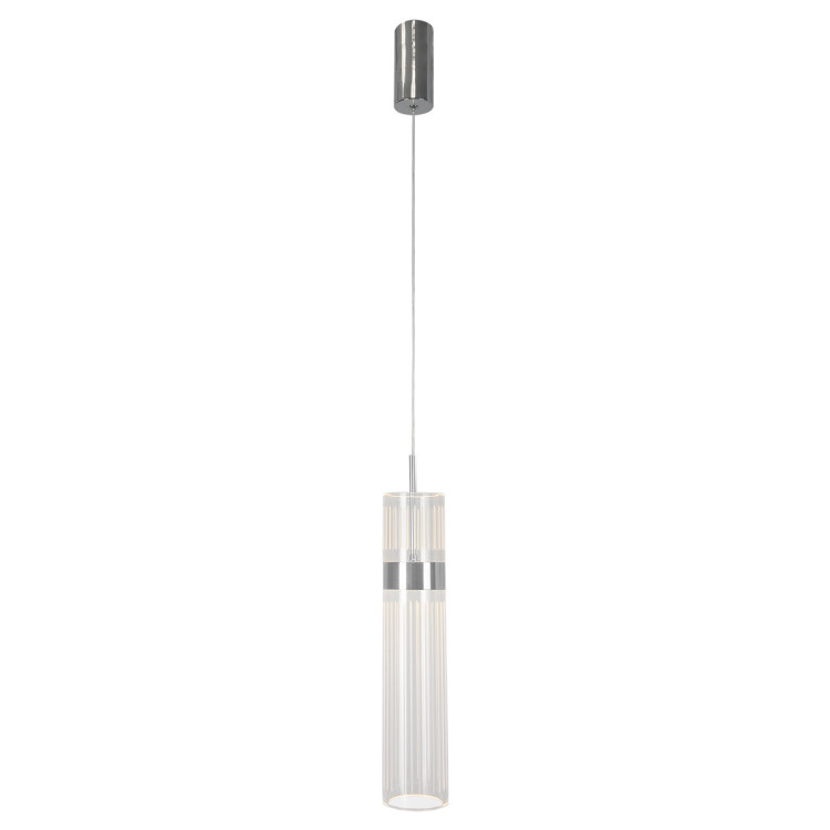 Lampa wisząca Ambiente srebrna LED CCT - 9747