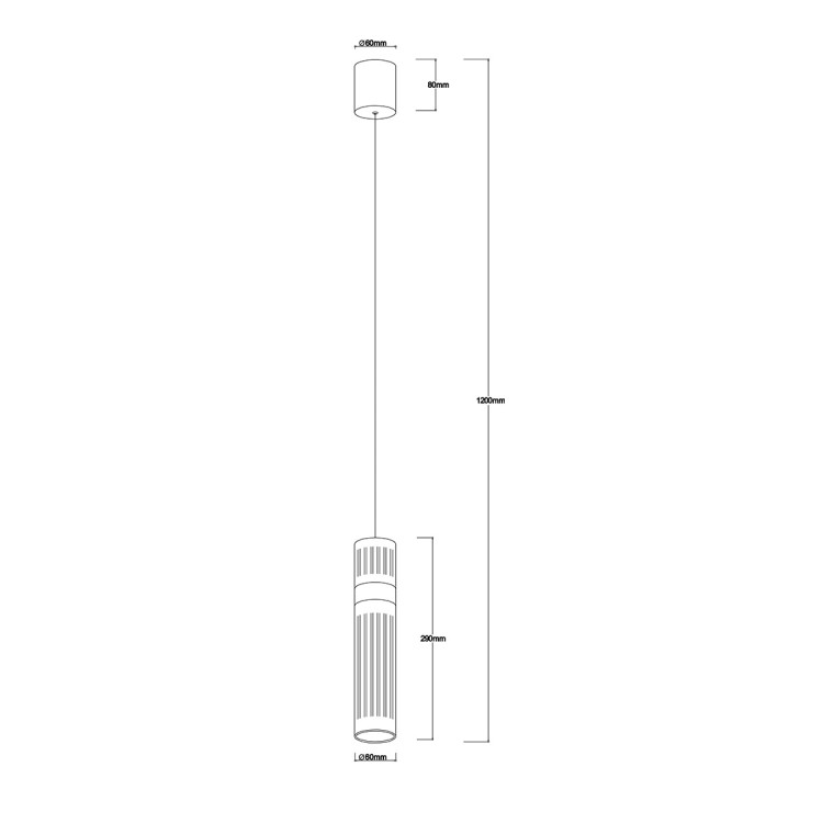 Lampa wisząca Ambiente srebrna LED CCT - 9763