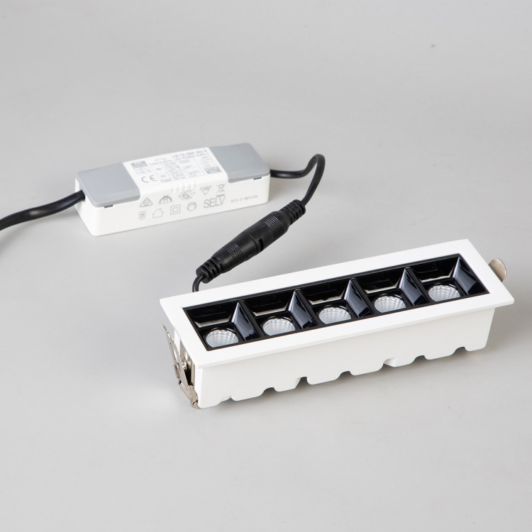 Oprawa podtynkowa Solar 5 biała LED 3000K - 9775
