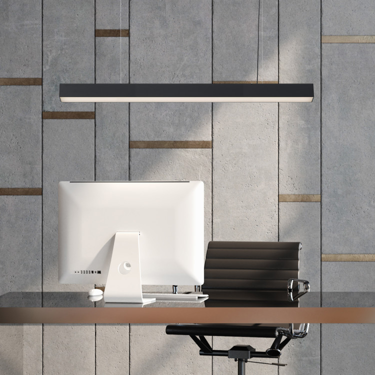 Lampa wisząca Luci L czarna Tuya LED CCT - 9811