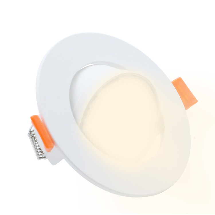 Ruchome oczko podtynkowe Plus białe LED CCT - 9826