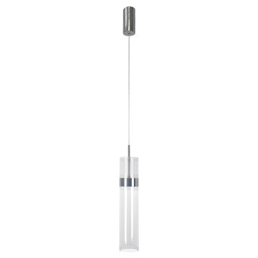 Lampa wisząca Ambiente srebrna LED CCT