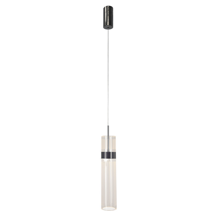 Lampa wisząca Ambiente grafitowa LED CCT - 9926