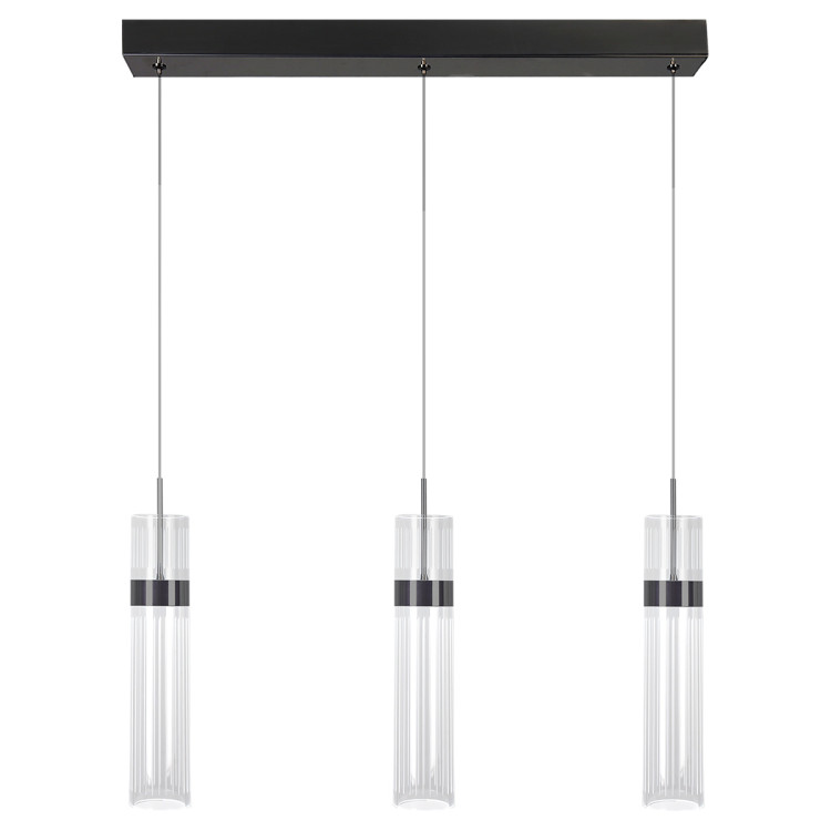 Lampa wisząca Ambiente 3 grafitowa LED CCT - 9939