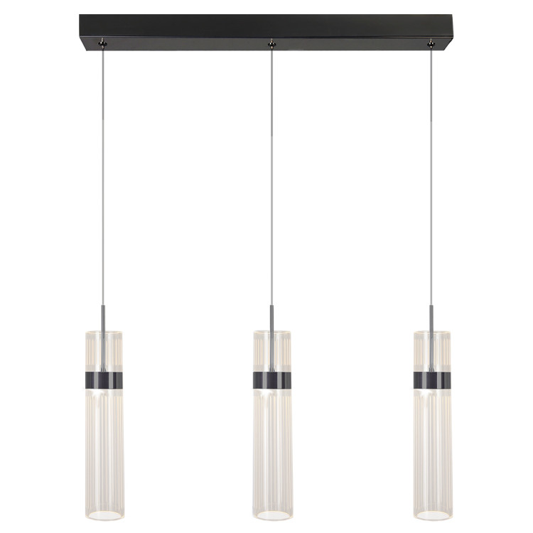 Lampa wisząca Ambiente 3 grafitowa LED CCT - 9940