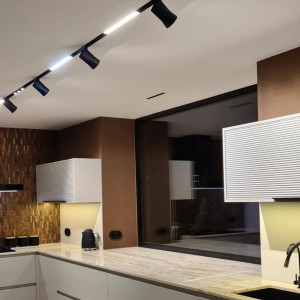 Reflektor do szynoprzewodów Magnetic Sun czarny LED 3000K