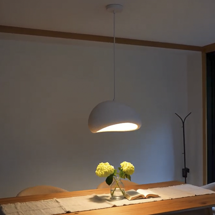Lampa wisząca Nube 40cm biała