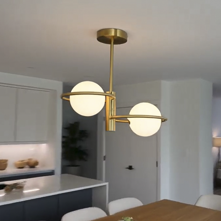 Plafon Dorado ring złota 2 x E14